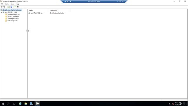 40- Configuring a Subordinate CA
