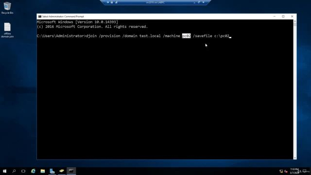 14- Offline Domain Join