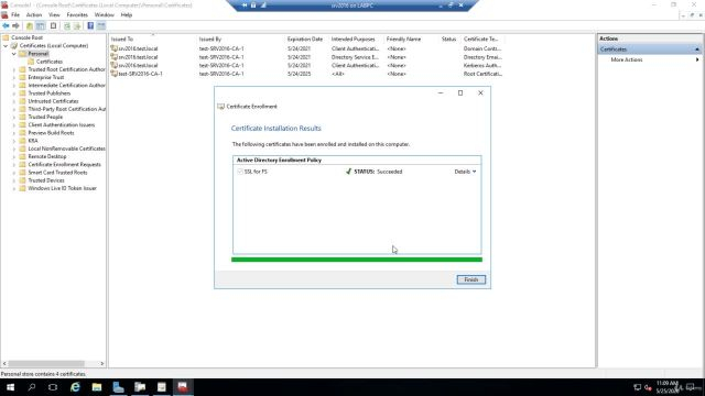 43- Install and Configure Active Directory Federation Services