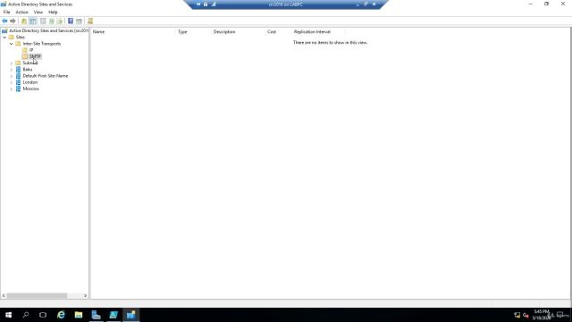 33- Configure Sites and Subnets