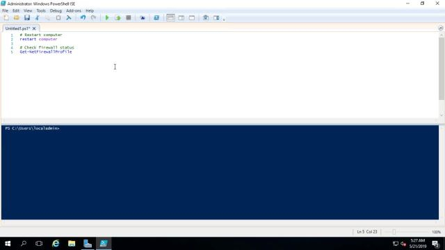 8- ISE - Integrated Scripting Environment