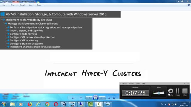 48- Кластеризация в Hyper V