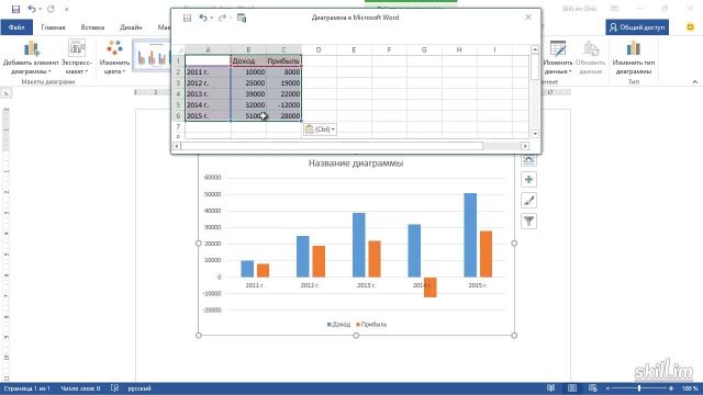 Advansed – 74 Использование данных Excel для диаграмм