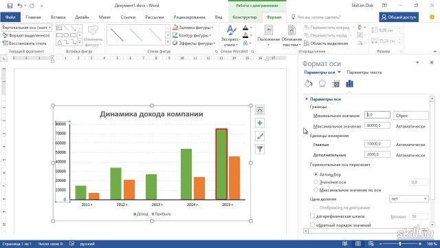 Advansed – 79 Дополнительные параметры форматирования