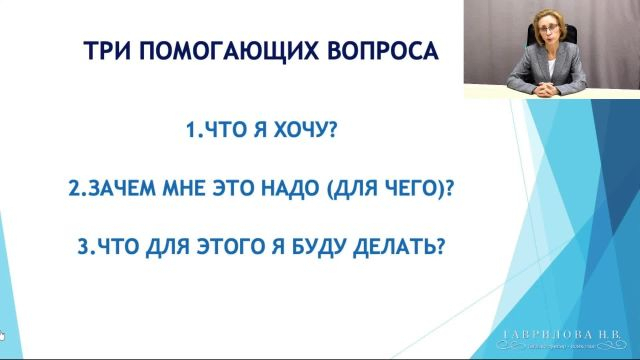 Три помогающих вопроса