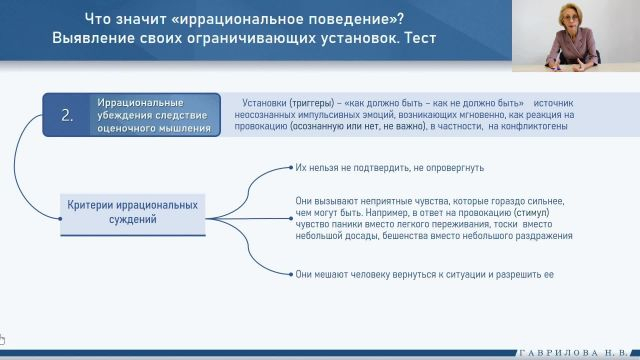 Что значит иррациональное поведение. Выявление своих ограничивающих установок. Тест