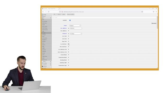 Знакомство с межсетевым экраном на базе ПО Mikrotik