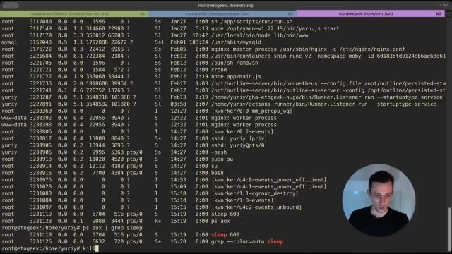 Траблшутинг Linux. Основные команды, примеры.